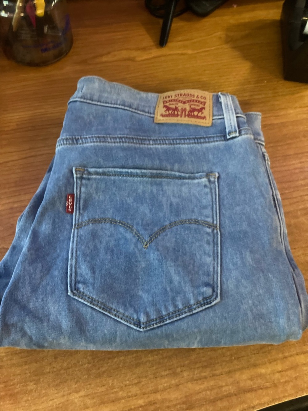 Levi's Women's Skinny Jeans in Light Blue Wash